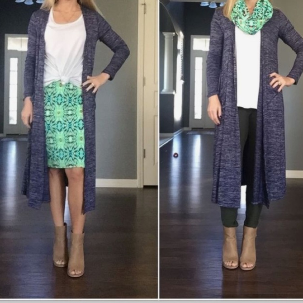 NWOT LULAROE SARAH CARDIGAN - Picture 10 of 11